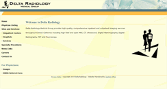 Desktop Screenshot of deltarad.com